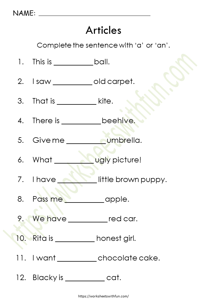 Cl One English Worksheets Worksheets For Kindergarten